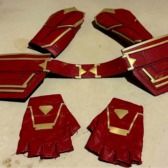 Women’s Captain Marvel Superhero Costume Cosplay Procosplay - Picture 4 of 5